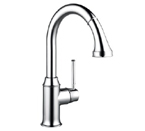 Hansgrohe 04215800 Talis C HighArc Kitchen Faucet - Steel Optik