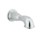 Hansgrohe 06088820 C Collection Wall Mount Non-Diverter Tub Spout - Brushed Nickel