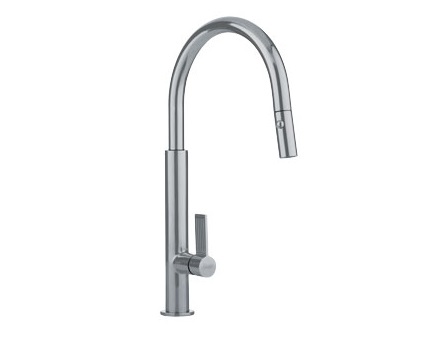 Franke FF2780 Pull Down Kitchen Faucet Satin Nickel 115.0199.330