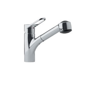 Franke FFPS280 Pull out Spray Kitchen Faucet Satin Nickel 115.0067.259