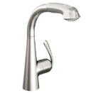Grohe 33893 SD0 Ladylux3 Plus Single Lever Kitchen Faucet - RealSteel