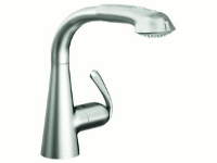 GROHE Ladylux³ Plus Kitchen Faucet STNLSS STEEL 33893 SD0