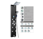 Blue Ocean 52" Aluminum SP787392B Shower Panel Tower with Rainfall Shower Head, 8 Multi-functional Nozzles