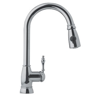 Franke FHPD180 Pull Down Kitchen Faucet Satin Nickel 115.0068.274