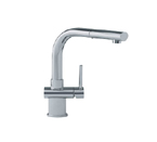 Franke FFP1080 Satin Nickel Pull Out Nozzle Kitchen Faucet
