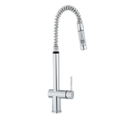 Franke FF2100 Polished Chrome Pull Out Spray Kitchen Faucet