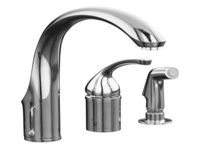 Kohler K-10430 Forte SC Kitchen Faucet, Chrome