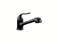 Kohler K-15160 Coralais Kitchen Sink Faucet, Black