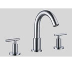 Dawn AB16 1513 3-Hole Widespread Lavatory Faucet with Lever Handles Chrome