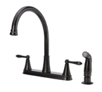 Fontaine High-Arc Kitchen Faucet - Oil Rubbed Bronze