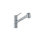 Franke FF-2080 Satin Nickel Pull Out Spray Kitchen Faucet