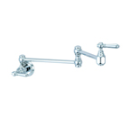Pioneer Faucets Americana Collection 125610-H65 Wallmount Pot-Filler - PVD Polished Chrome