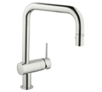 Grohe 32319 DC0 Minta Single Lever Kitchen Faucet - Supersteel