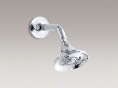 Kohler Symbol 2.5 gpm multifunction wall-mount showerhead with arm and flange K-18494