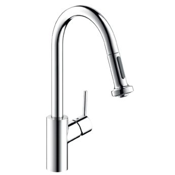 Hansgrohe 04310801 Talis S High Arc Kitchen Faucet - Steel Optik