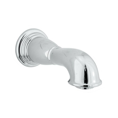 Hansgrohe 06088830 C Collection Wall Mount Non-Diverter Tub Spout - Polished Nickel