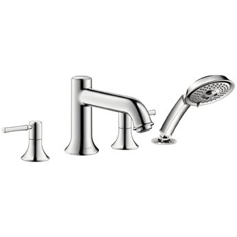 Hansgrohe 14314821 Talis C Roman Tub Filler Faucet with Diverter - Brushed Nickel
