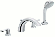 GROHE Arden Roman Tub w/Hand Shower BRUSHED NICKEL