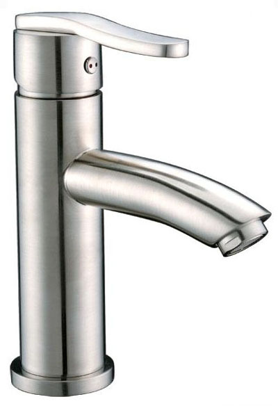 Alpha International 25-533 Brushed Chrome Bathroom Faucet