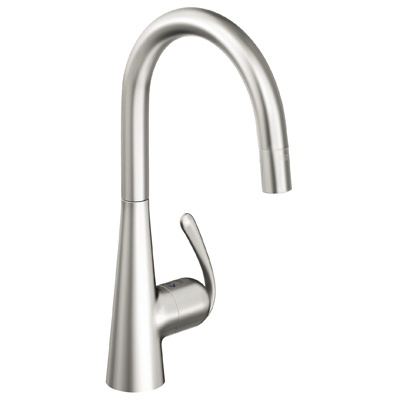 Grohe 32226 SD0 Ladylux3 Pro Single Lever Kitchen Faucet - RealSteel
