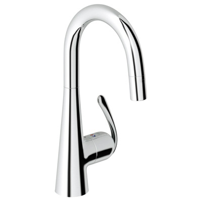 Grohe 32283 000 Ladylux3 Pro Single Lever Kitchen Faucet - Chrome