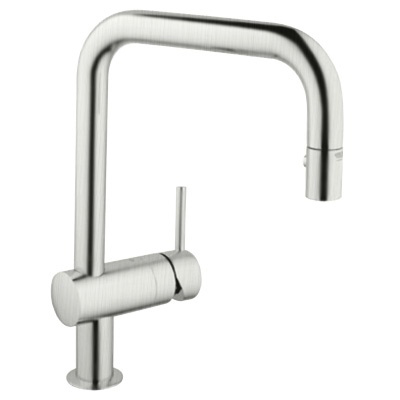 Grohe 32319 DC0 Minta Single Lever Kitchen Faucet - Supersteel