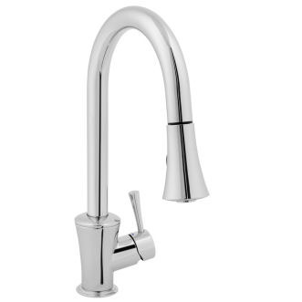 Jado 803/840/144 Basil Pull Down Kitchen Faucet - Brushed Nickel