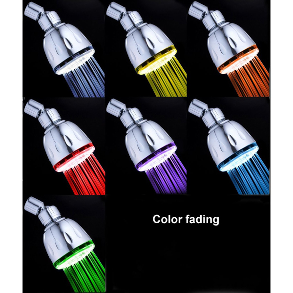 MagicShowerhead SH1026 7 LED Colors Fading Shower Head