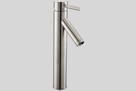 Dawn AB33 1021 Single Lever Tall Lavatory Faucet Brushed Nickel