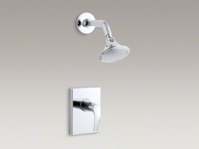 Kohler Symbol Rite-Temp pressure-balancing shower faucet trim, valve not included K-T18489-4