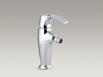 Kohler Symbol® Horizontal swivel spray aerator bidet faucet with lever handle K-19481-4