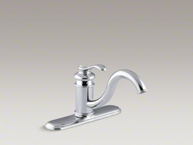 Kohler Fairfax® Three-hole kitchen sink faucet with 9" spout K-12171