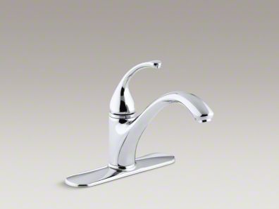 Kohler Forté® 3-Hole kitchen sink faucet with 9-1/16" spout K-10411