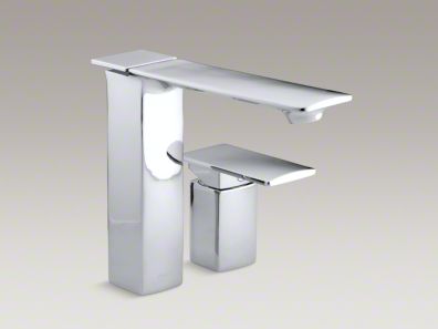 Kohler  Stance® deck-mount high-flow bath faucet with remote lever handle K-14774-4