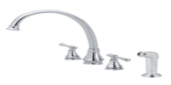PLUMBER FRIENDLY Callabria 2h Kitchen Faucet OR BRONZE
