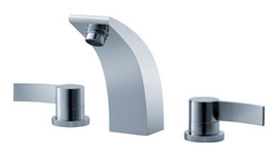 FLUID F13006-CP Sublime Series Dual Handle Lavatory Faucet - Chrome
