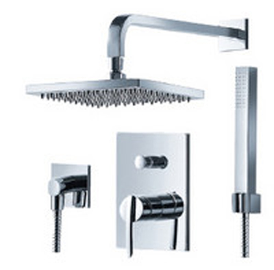 FLUID F1641T-CP Toucan Series Shower With Handheld Trim Package - Chrome