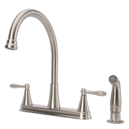 Fontaine High-Arc Kitchen Faucet - Brushed Nickel
