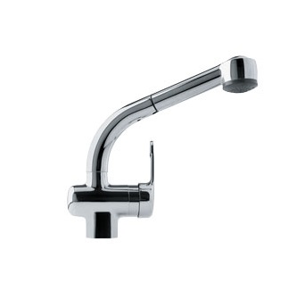 Franke FFPS600A Pull Out Spray Kitchen Faucet Polished Chrome 115.0067.270