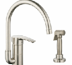Grohe Eurostyle High Profile Kitchen Faucet w/Side Spray Brushed Nickel 33 980 EN1