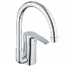 Grohe Eurostyle WaterCare High Profile Prep Sink Faucet Chrome 33 986 00E