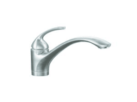Kohler K-10415 Forte SC Kitchen Faucet, Brsh Chrome