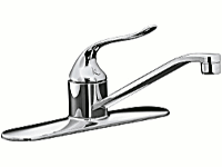 Kohler K-15171-F Coralais SC Kitchen Faucet, Chrome