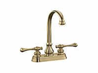Kohler K-16112-4A Revival Ent Sink Faucet, Brsh Bronze