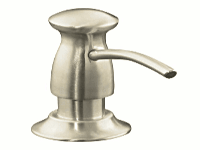 Kohler K-1893-C Soap/Lotion Dispenser, Brushed Nickel