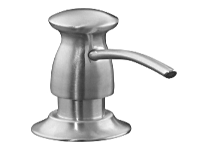 Kohler K-1893-C Soap/Lotion Dispenser, Brushed Chrome
