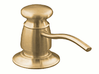 Kohler K-1894-C Soap/Lotion Dispenser, Brushed Bronze