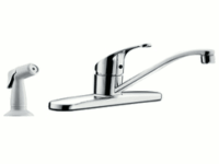 CFG Flagstone 1 Handle Kitchen Faucet w/ Spray CHROME